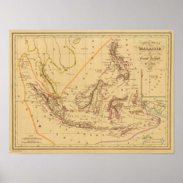 Póster Malásia (Frente)