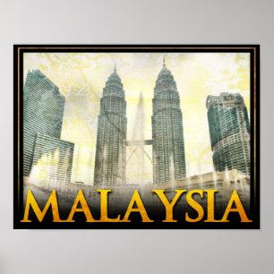 Póster Malásia