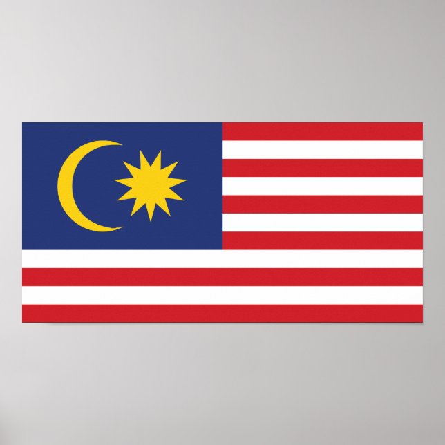 Póster Malásia, Malásia (Frente)