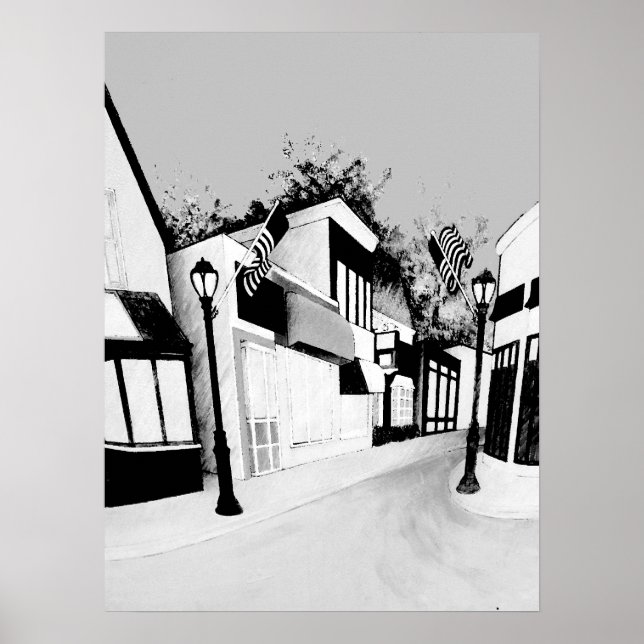 Póster Malden Living (Frente)