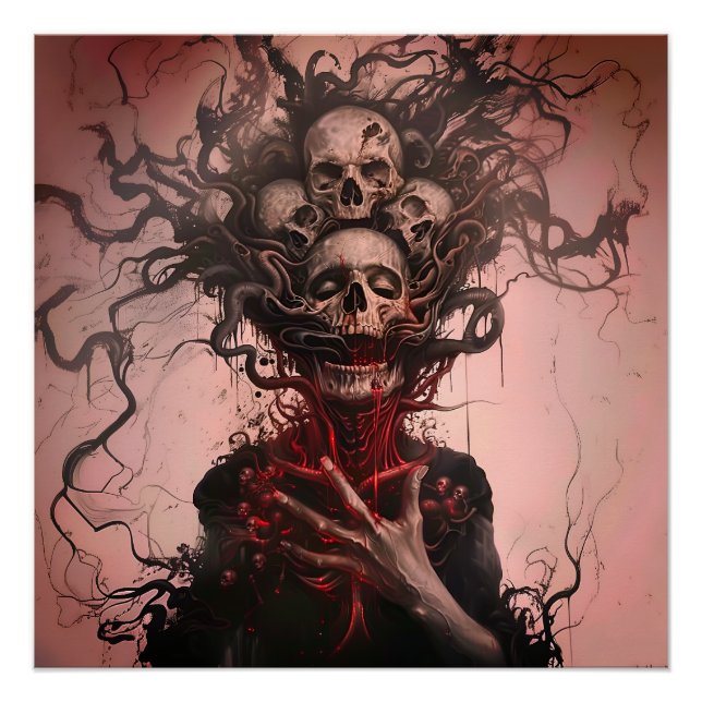 Póster Maldição do Poster de Consciência (Frente)