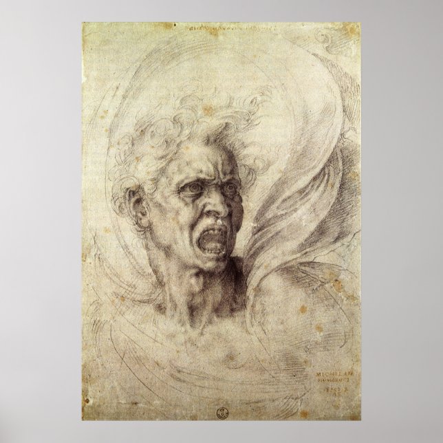 Poster Maldita Alma por Michelangelo (Frente)