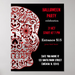 Póster Maldito Crânio de Açúcar