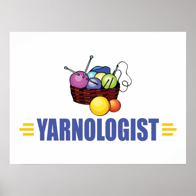 Póster Maldito tricô (Frente)