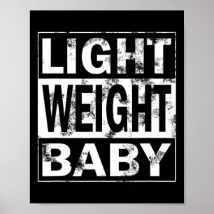 Poster Malhação Dizendo Kraftsport - Leve Weight Ba