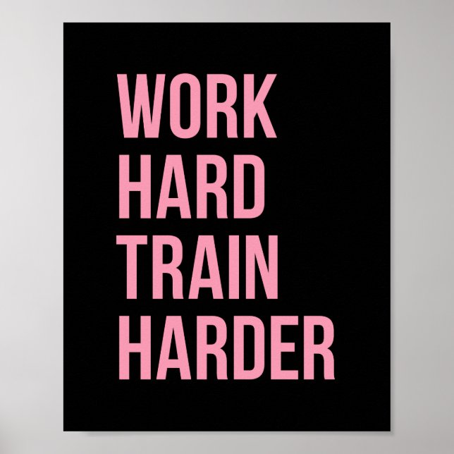 Poster Malhação do comboio Duro de trabalho Cotação motiv (Frente)