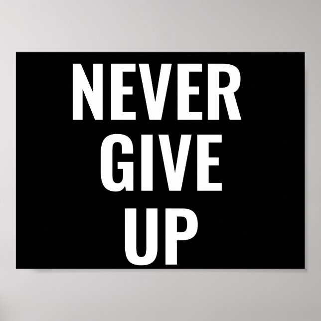 Poster Malhação Empresarial de Arte de Parede Motivaciona (Frente)