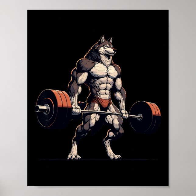 Poster Malhação Engraçado de Piadas de ginástica de Tee B (Frente)