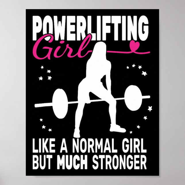 Poster Malhação Gym Halterofilismo (Frente)
