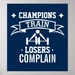 Poster Malhação inspirador da motivação   do Gym da