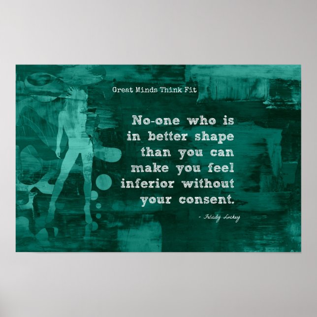 Póster Malhação por autoconfiança! (Frente)