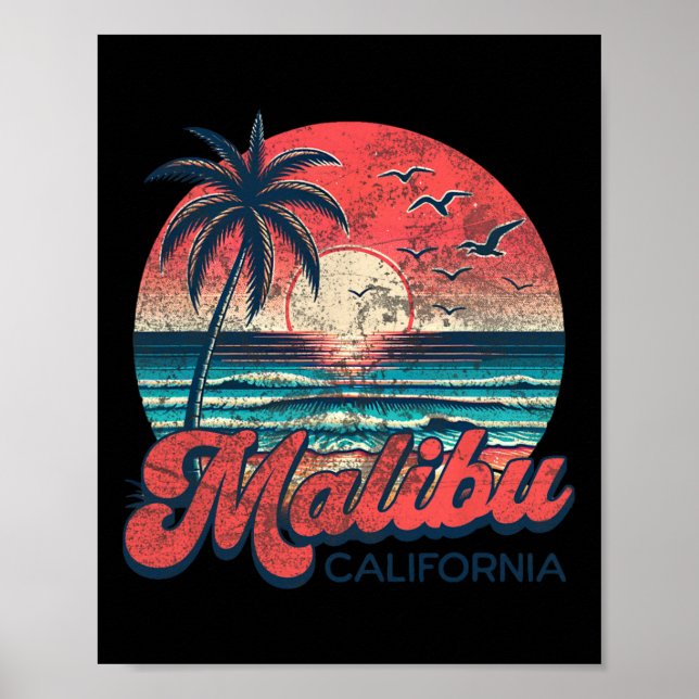 Poster Malibu  (Frente)