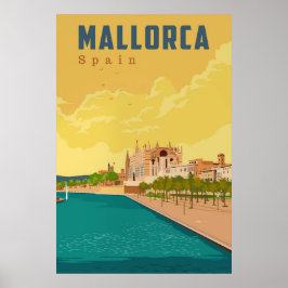 Poster Mallorca, Spain