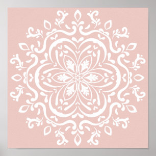 Póster Mallow Mandala