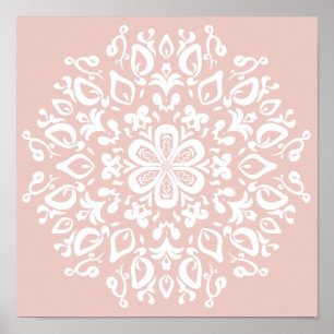 Póster Mallow Mandala