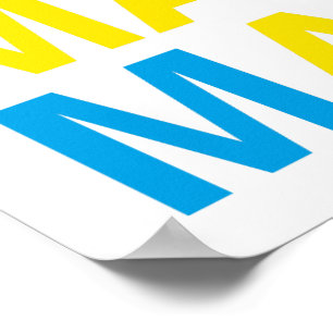 Poster MALMO Bandeira Sueca