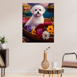 Poster Maltês em um remo: Uma aventura cênica