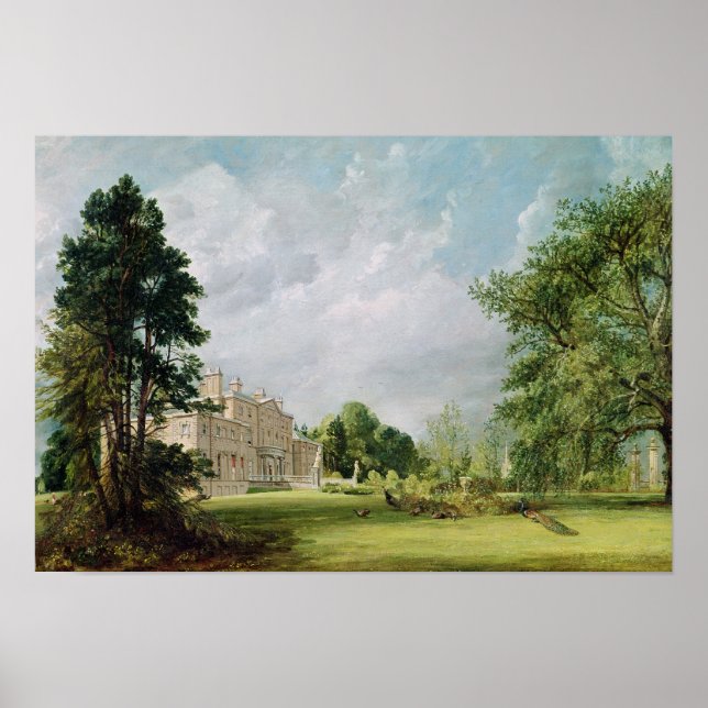 Poster Malvern Hall, Warwickshire, 1821 (Frente)