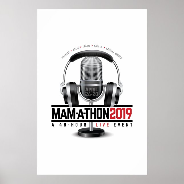 Poster MaM-a-Thon 24x36 (Frente)