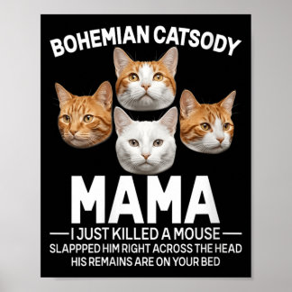Poster Mama das Mulheres Eu Acabei de Matar um Rato Meme