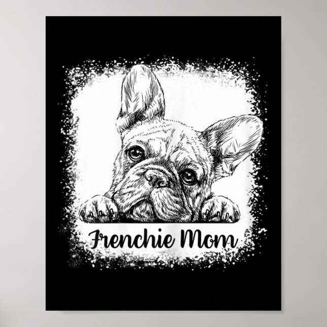 Poster Mamãe Bleached Bonita Cama Francesa Mama Dotada (Frente)