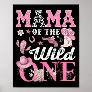 Poster Mamãe Da Garota-primeiro aniversario Selvagem De A