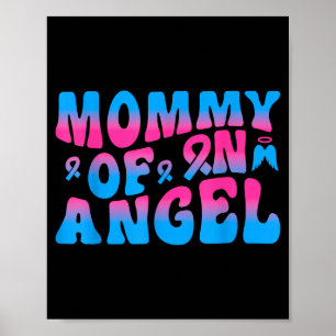 Poster Mamãe De Um Anjo Lembrança Da Perda Infantil