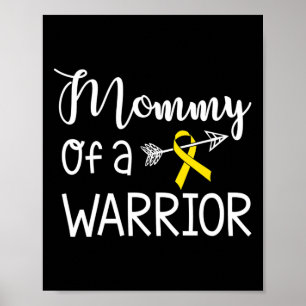 Poster Mamãe de uma consciência Cancer de infância guerre