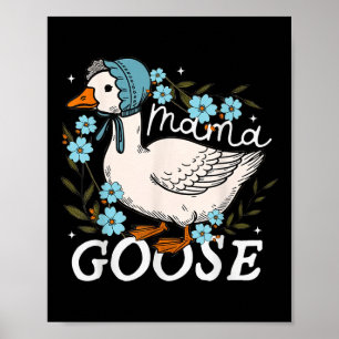 Poster Mamãe Goose Mamãe Piada Engraçada Dia de as mães B