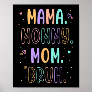 Poster Mamãe Mãe Bruh Mãe Dia Das Mães Dia Das Mães