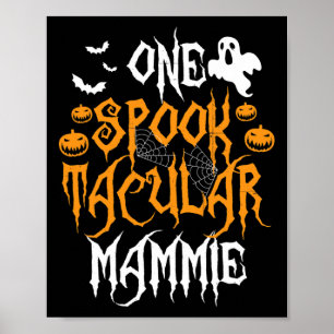 Poster Mamãe Matando o Halloway Familiar Spooktacular Mam