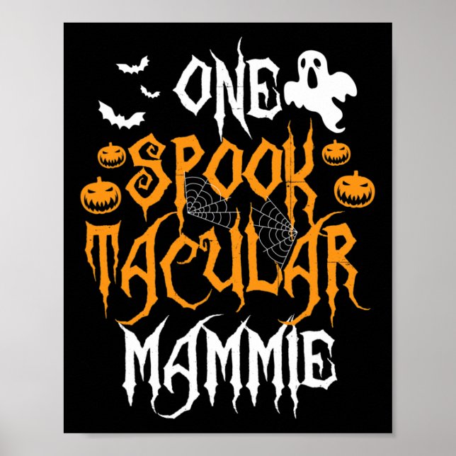 Poster Mamãe Matando o Halloway Familiar Spooktacular Mam (Frente)