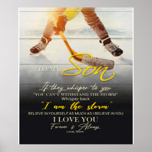 Poster Mamãe Para o meu filho dotado, Filho Aniversário