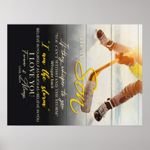 Poster Mamãe Para o meu filho dotado, Filho Aniversário