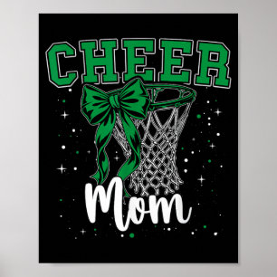Poster Mamãe Torcida Verde Arco Esporte Jogo de Beisebol