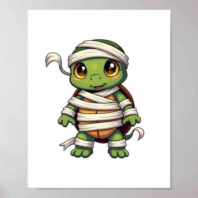 Poster Mamãe Turtle (Frente)