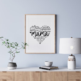 Poster Mamãe, Você Está