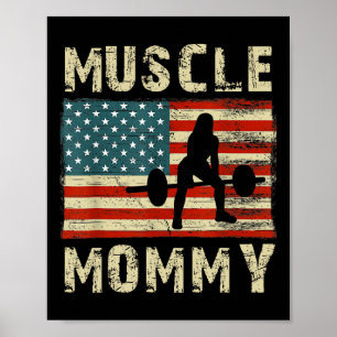 Poster Mamães Musculares