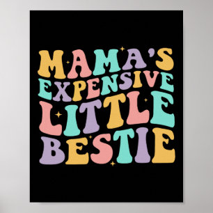Poster Mamas Caras Pequenas Bestiças Engraçadas Mamãe Mãe