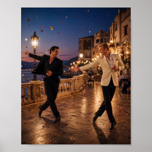 Poster Mambo Italiano | Projeto de Arte Gay (Frente)