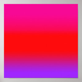Poster Mambre Vermelho Magenta Festivo Roxo