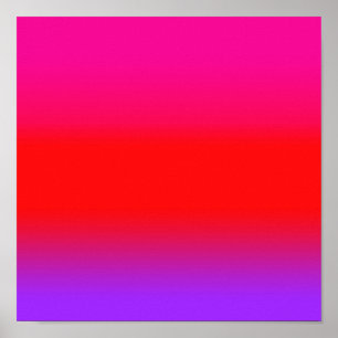 Poster Mambre Vermelho Magenta Festivo Roxo