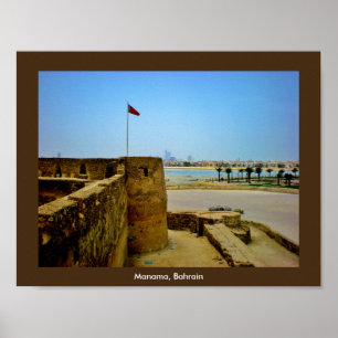 Póster Manama, Bahrein
