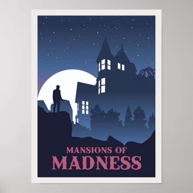 Poster Manchas do jogo de Conselho da Madness - Viagem mi (Frente)
