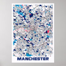 Manchester - Reino Unido MilkTea City Map