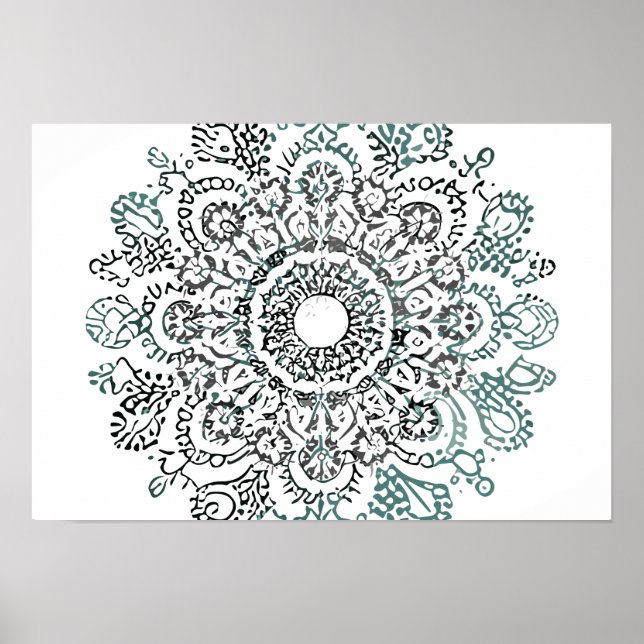 Poster mandala (Frente)