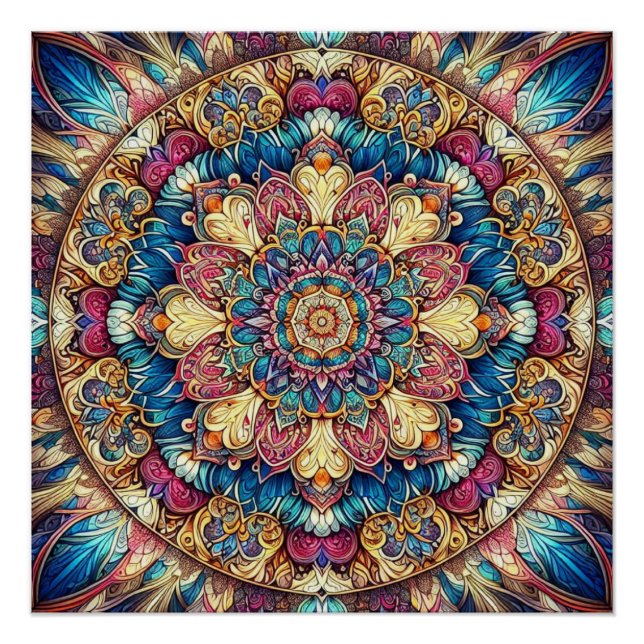 Póster Mandala (Frente)