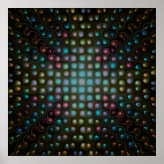 Póster mandala 12345