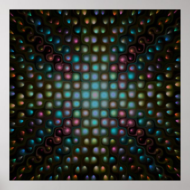 Póster mandala 12345 (Frente)