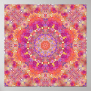 Póster Mandala 1 do Gouache